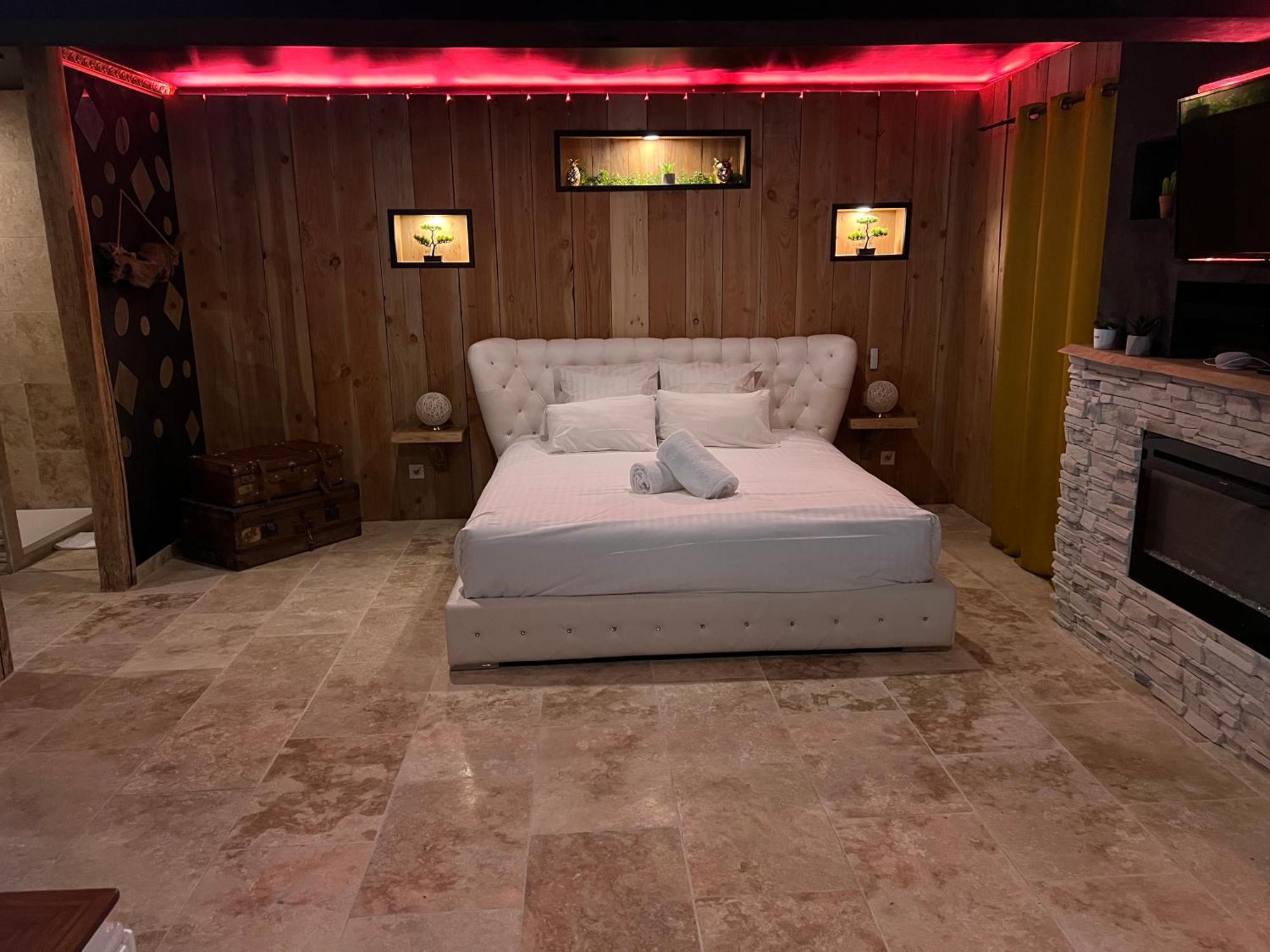 Le Lodge Des Charmes 5 Etoiles Leves Exterior foto